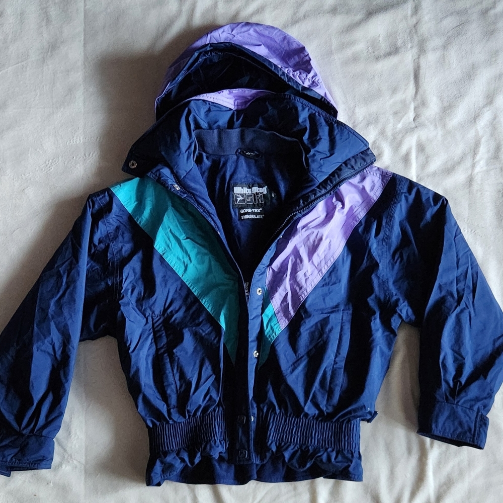 Vintage White Stag womens Retro Skiwear jacket Women Size 6